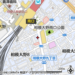 ニッポンレンタカー相模大野駅前営業所周辺の地図