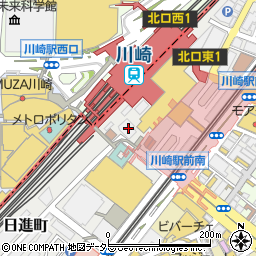 アリシアクリニック　川崎駅前院周辺の地図