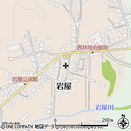 京都府与謝郡与謝野町岩屋133周辺の地図