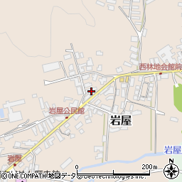 京都府与謝郡与謝野町岩屋196周辺の地図