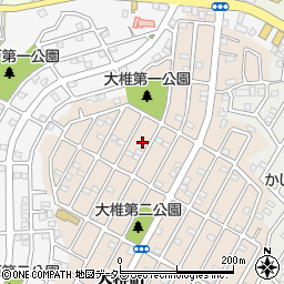 千葉県千葉市緑区大椎町周辺の地図