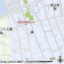 鳥取県境港市外江町3340-3周辺の地図