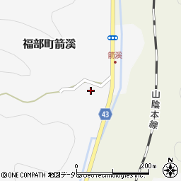 鳥取県鳥取市福部町箭溪13周辺の地図