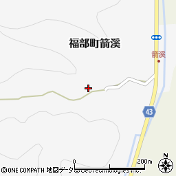 鳥取県鳥取市福部町箭溪36周辺の地図
