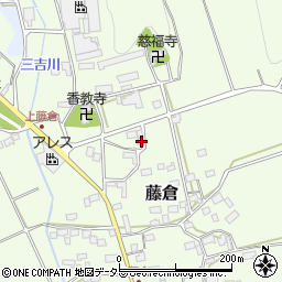 岐阜県山県市藤倉524-1周辺の地図
