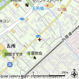 千葉県市原市五所1598周辺の地図