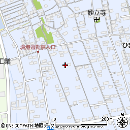 鳥取県境港市外江町2991-1周辺の地図