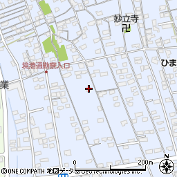 鳥取県境港市外江町2991周辺の地図