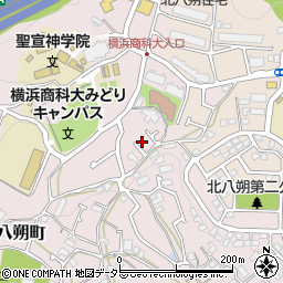 神奈川県横浜市緑区西八朔町769-34周辺の地図