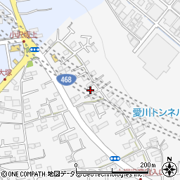 神奈川県愛甲郡愛川町中津1919-10周辺の地図