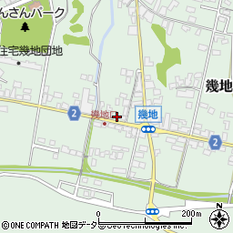 京都府与謝郡与謝野町幾地1647周辺の地図