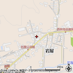 京都府与謝郡与謝野町岩屋199周辺の地図
