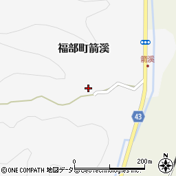 鳥取県鳥取市福部町箭溪39周辺の地図