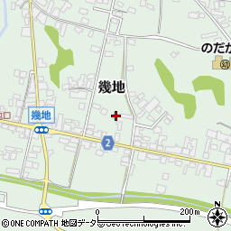 京都府与謝郡与謝野町幾地1480周辺の地図
