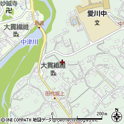 神奈川県愛甲郡愛川町田代1491周辺の地図