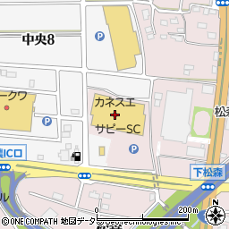 大垣共立銀行サピーショッピングセンター ＡＴＭ周辺の地図