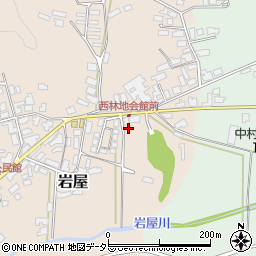 京都府与謝郡与謝野町岩屋8周辺の地図