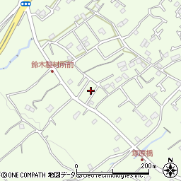 神奈川県愛甲郡愛川町半原1353周辺の地図