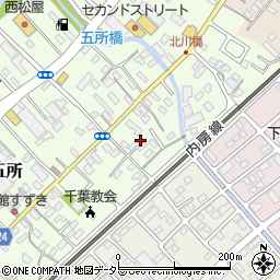 千葉県市原市五所1575周辺の地図