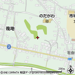 京都府与謝郡与謝野町幾地周辺の地図