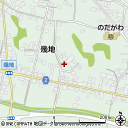 京都府与謝郡与謝野町幾地1406周辺の地図
