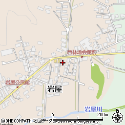 京都府与謝郡与謝野町岩屋136周辺の地図