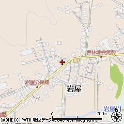 京都府与謝郡与謝野町岩屋189周辺の地図