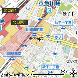 串家物語 川崎モアーズ店周辺の地図