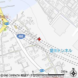 神奈川県愛甲郡愛川町中津1953周辺の地図