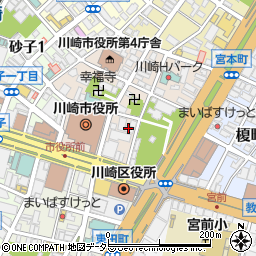 トーステ株式会社　川崎出張所周辺の地図