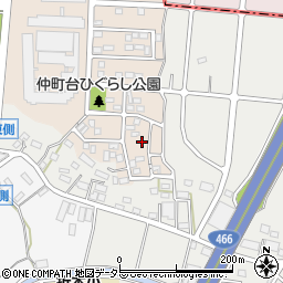 渡辺邸_仲町台akippa駐車場周辺の地図