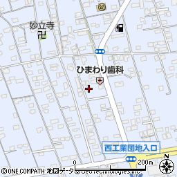 鳥取県境港市外江町2438周辺の地図