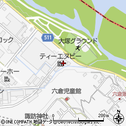 神奈川県愛甲郡愛川町中津6985-1周辺の地図
