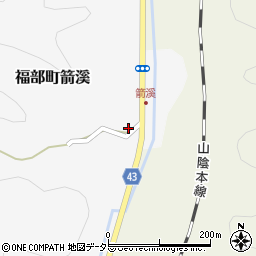 鳥取県鳥取市福部町箭溪92周辺の地図