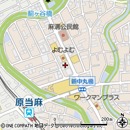 ファミコンショップ桃太郎原当麻店周辺の地図