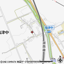 滋賀県長浜市西浅井町塩津中406-3周辺の地図