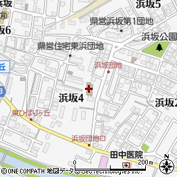 鳥取市立浜坂地区公民館周辺の地図
