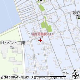鳥取県境港市外江町3415-5周辺の地図