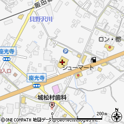 平安堂　座光寺店周辺の地図
