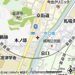 京都府宮津市京口町周辺の地図