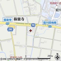 岐阜県美濃市極楽寺728-1周辺の地図