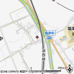 滋賀県長浜市西浅井町塩津中396周辺の地図