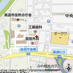 岐阜県美濃市中央10丁目150周辺の地図