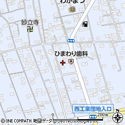 鳥取県境港市外江町2454-1周辺の地図