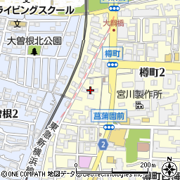 Ｇｒａｎｄ　Ｈｅｉｇｈｔｓ　大倉山周辺の地図