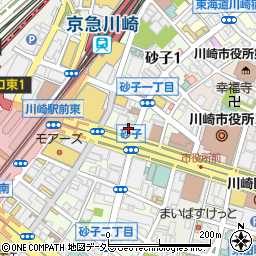 ドスパラ川崎店周辺の地図