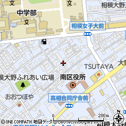 神奈川県相模原市南区相模大野5丁目周辺の地図