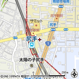 まいばすけっと尻手駅前店周辺の地図