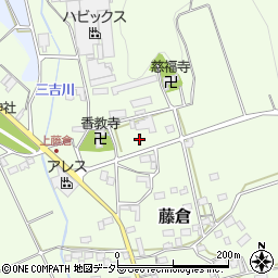 岐阜県山県市藤倉521周辺の地図