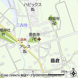 岐阜県山県市藤倉519周辺の地図